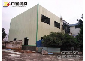 盈冠钢结构厂房安装建造