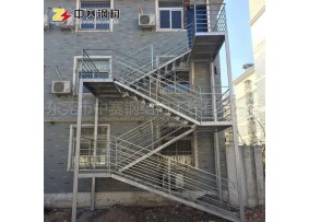 钢结构楼梯，室外钢结构消防楼梯