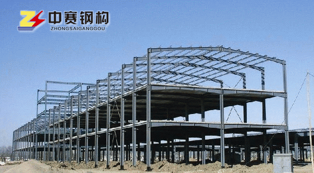 多层钢结构工业厂房