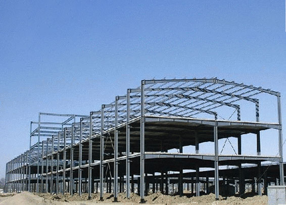 多层钢结构工业厂房